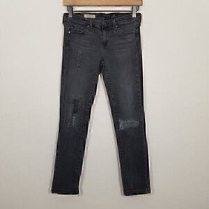 Ag Adriano Goldschmied The Stilt Roll-Up Cigarette Stretch Jeans Size 25